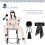 Σετ παιχνιδιών BDSM για ζευγάρια, δεσίματα κρεβατιού με ιμάντες πολλαπλών θέσεων 3