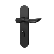 Aluminum Alloy Gate Lock with Handles, Secure Keyed Door Lock Set for Outdoor and Indoor Use