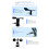 30M/S Polycarbon Wind Speed Direction Sensor Weather Station Outdoor 3 Cup Anemometers Sensor Output 0-5V 7
