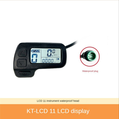 Electric Bicycle Display KT-LCD11 5Pin Display with Waterproof Plug Drive Motor Conversion Ebike Accessories 2
