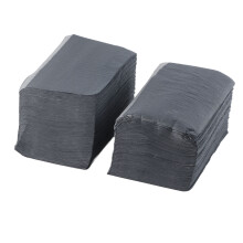 Baberos dentales impermeables para procedimientos médicos, respaldo de polietileno con construcción de 3 capas, cubierta desechable y resistente a