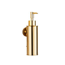 Stainless Steel Soap Dispenser 100ml Gold Pump Bottle with Precision Pump Head, Durable Farmhouse Design