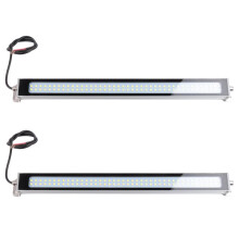 2X Lampe LED D'Atelier 53 cm AC110-230 V pour Tour, Machine-Outil CNC, Lampe de Travail, Éclairage de Couture Étanche, Lampes en Alliage D'Aluminium