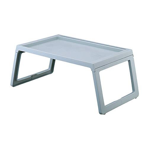 Folding Laptop Desk for Bed and Sofa, Lightweight No Assembly Lap Table with Tablet Holder 2
