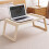 Folding Laptop Desk for Bed and Sofa, Lightweight No Assembly Lap Table with Tablet Holder 5