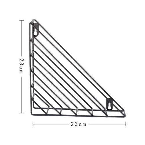 Wall Mounted File Organizer 2 Piece Foldable Metal Document Rack with Durable Iron Frame White 1