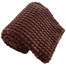 Fluffy Fleece Blanket 180x200cm Soft Warm Sherpa Throw for Sofa Couch Bed Cozy Decorative Use