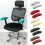 Waterproof Elastic Office Chair Armrest Covers, Soft Washable Polyester Pads, Light Coffee 5