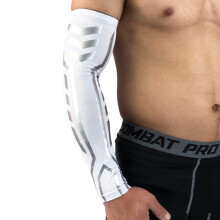 UV Protection Compression Arm Sleeves 1 Pair Breathable Cooling Sports Support for Cycling Golf Basketball
