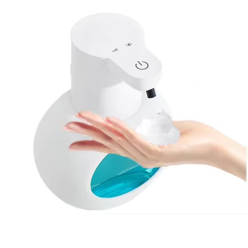 Automatic Foaming Soap Dispenser Touchless Smart Sensor Rechargeable 14.2oz Wall Mounted for Bathroom Kitchen