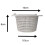 Pool Skimmer Basket with Easy Lift Handle, Durable Replacement for Above Ground Pool Debris Removal 4