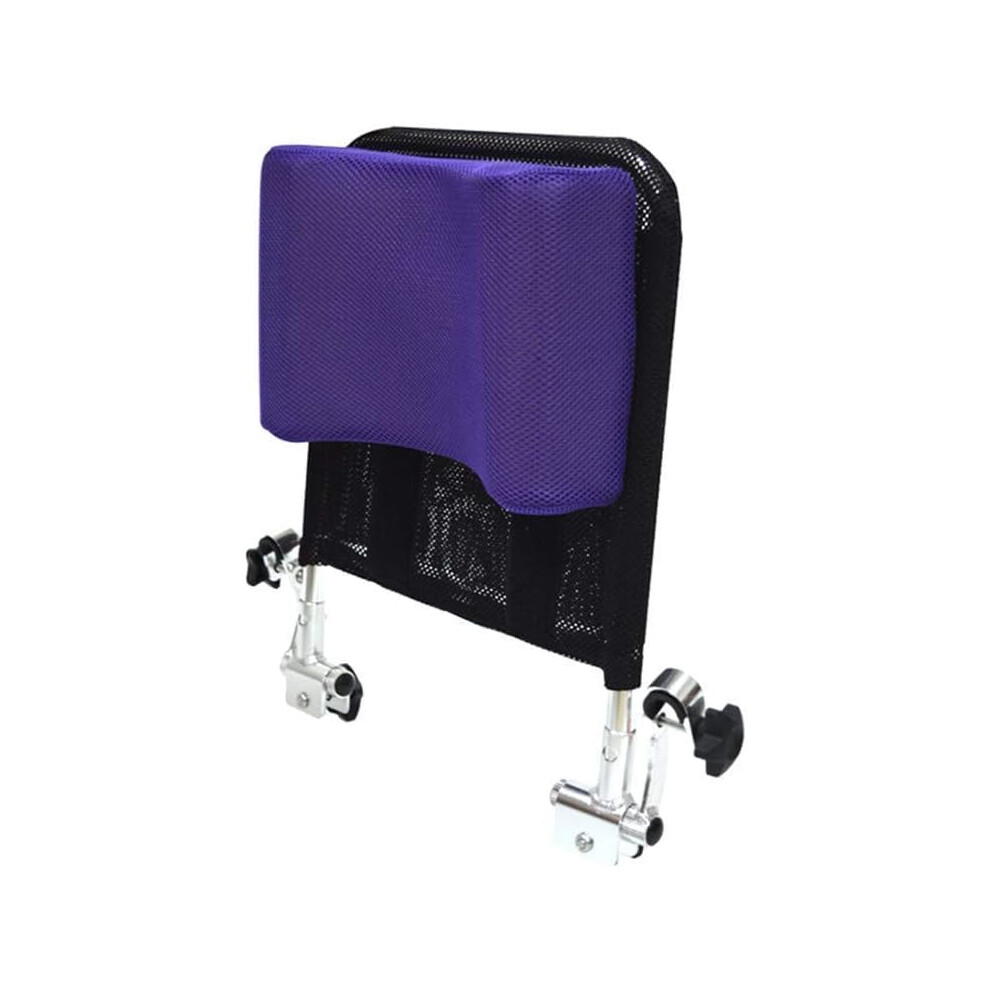 Adjustable Wheelchair Headrest and Neck Support Cushion, UShaped Soft Pad, Universal Fit for Transport Chair