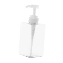 3pcs Refillable Soap Dispenser Set Transparent Lotion Pump Bottles for Bathroom and Kitchen