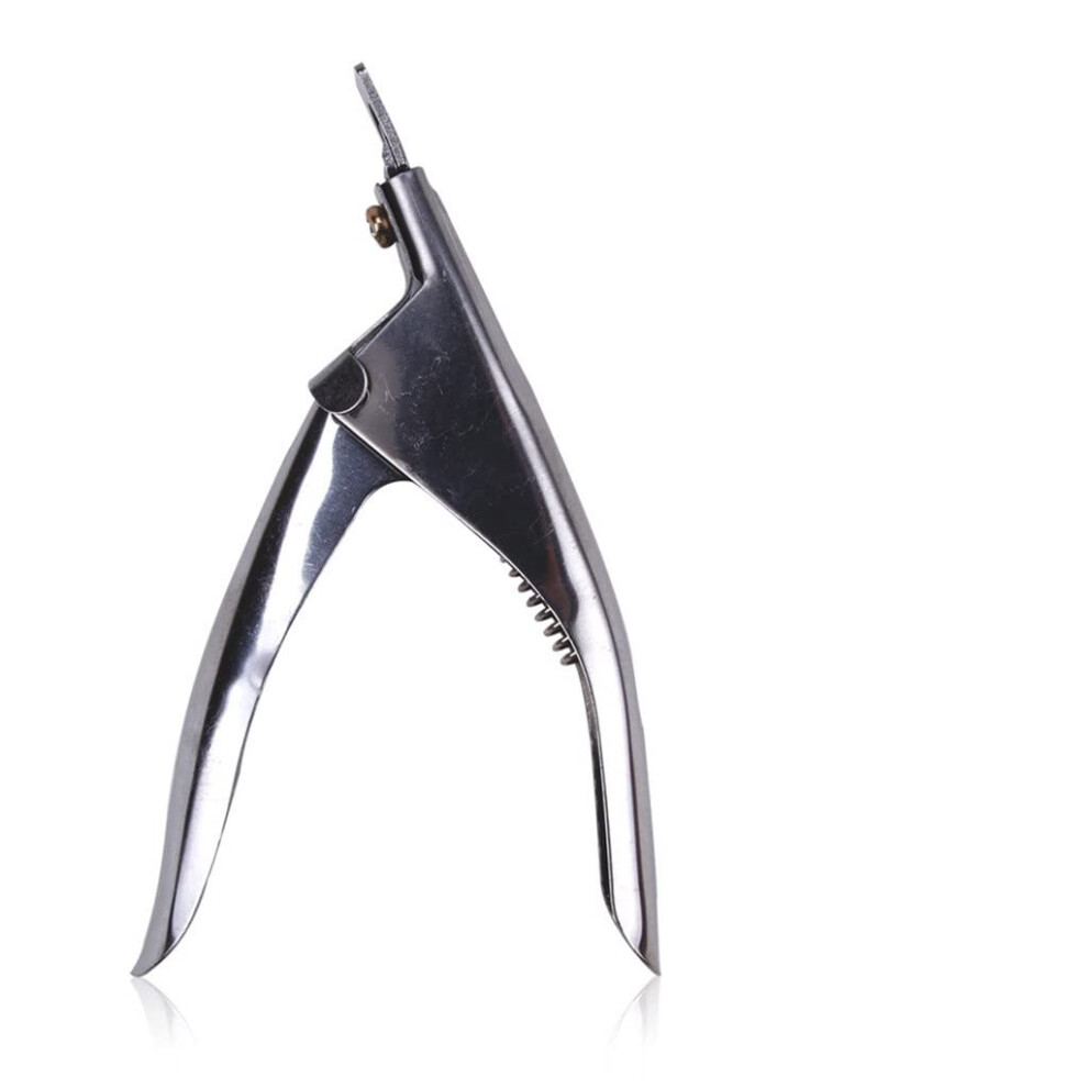 White Professional Nail Clipper Stainless Steel Acrylic Nail Cutter Straight Edge Guillotine For Manicure And False Nails Fruit Peach5