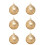 6-pack splittersäkra julkulor, 6 cm 3