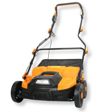 Electric Lawn Scarifier & Raker 2 in 1, 1800W, 36cm Working Width, 5 Depth Settings