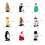Assortiment de 8 jouets de Noël à remonter 3