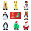 Assortiment de 8 jouets de Noël à remonter 5