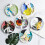 Ceramic Plate Asian Style 8 Inch 5