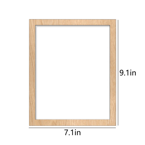 9x7 Photo Frame for 6x8 Photos with or without Mat 1