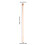 Palito de aço inoxidável para mexer bebidas, 7,68 polegadas (19,5 cm) 2