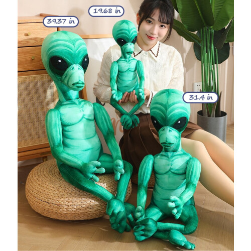 Alien Doll Plush Toy with Adjustable Joints 2
