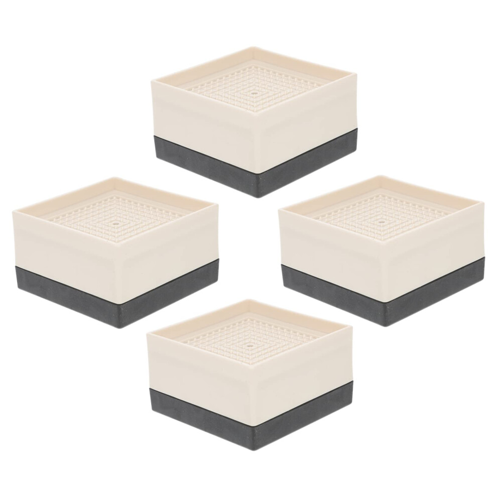 Furniture Pads For Hardwood Floors 4Pcs Non Slip Chair Leg Protectors Shock Absorbing Noise Reduction Anti Scratch Universal Fit 9351714934541