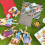 Brandsikker grillmåtte PVC og glasfiber 100x100cm 3