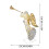 Luminous Angel Christmas Decoration White 1pc 3