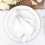 Balsa Circle Polyester frokostservietter 17x17 tommer (50 stk.) 4