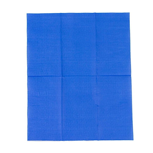 Kongeblå Ensfarvede 2-lags papirservietter (50 stk.) 2