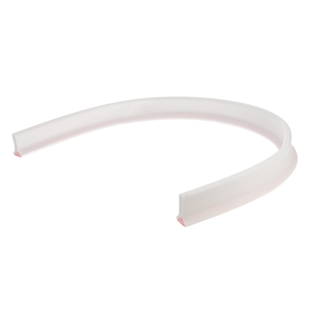 Shower Water Barrier Selfadhesive White Silicone Threshold Seal Strip For Wet And Dry Separation 9330225700524