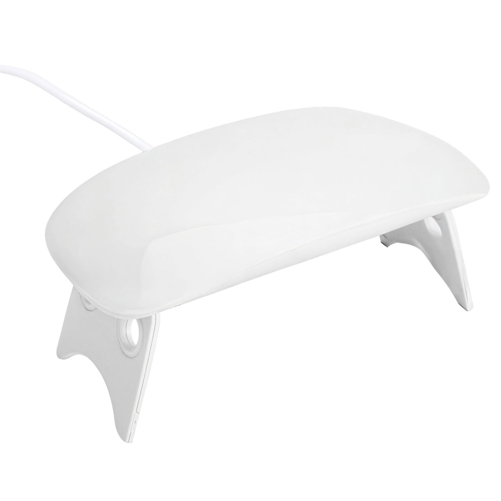 Mini UV LED Nail Lamp 6W Foldable USB Gel Nail Dryer for Travel and Fast Gel Curing