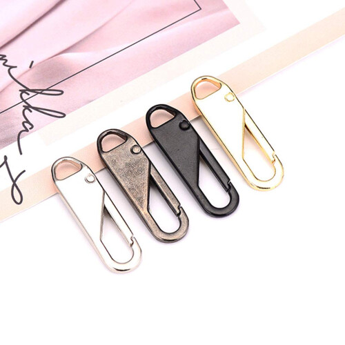 Zipper Pull Replacement with Durable Alloy Construction, Tool Quick Fix  Tab for Bags and Jackets 2