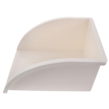 Gutter Downspout Splash Guard with Rainwater Strainer, Durable PVC Clog Drainage Design