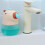 Distributeur de savon mural sans contact, livraison rapide, 4