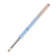 Professional Nail Art Brush with Precision Control Tip, Ergonomic Metal Handle UV Gel Drawing Pen