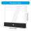 Modern Clear Acrylic Reading Lamp With Energy Saving LED-White 2