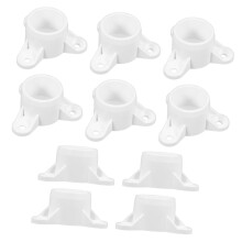 10Pcs Table Leg Caps Scratch Resistant Furniture Leg Protectors Non Slip Covers for Chairs and Tables