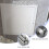 Aluminum Access Panel 45x45cm White Flush Mount Door with Rotating Handle Paintable Matte Finish 2