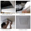 Aluminum Access Panel 45x45cm White Flush Mount Door with Rotating Handle Paintable Matte Finish 3