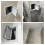 Aluminum Access Panel 45x45cm White Flush Mount Door with Rotating Handle Paintable Matte Finish 4