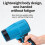1100W Powerful Electric Leaf Blower With Improved Fan-Green 3