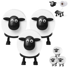 Funny 3D Sheep Toilet Paper Holder, Freestanding Roll Storage Stand for Bathroom Decor (3)