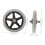 2PCS Wheelchair Front Wheels Solid Tire Replacement Casters for Walker Quick Installation Durable Use 2