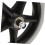 2PCS Wheelchair Front Wheels Solid Tire Replacement Casters for Walker Quick Installation Durable Use 3