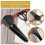PU Leather Scissor Pouch with Belt Loop, Durable Protective Case Fits 10Inch Tailoring Scissors 4