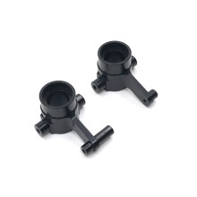 RC Steering Block Metal Steering Cup for BrewJa HB Toys ZP1001‑ZP1010 1/10 RC Car Black Durable Upgrade