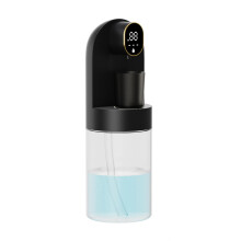 Wall Mounted Mouthwash Dispenser 1200ml Refillable Bathroom Organizer with Dual Cups for Kids and Adults