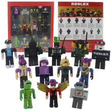 (Style 4) Ultimate Collection of Virtual Games: 12 Dolls, Dolls, Blocks, Handmade Children's Toy Set Gifts